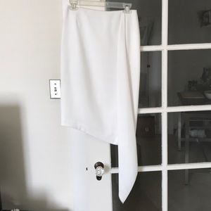 Nicholas Asymmetrical Fold Skirt